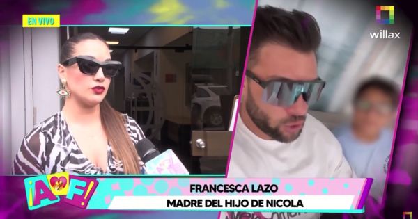 Francesca Lazo se mudará a México con Nicola Porcella y su hijo: "A eso apuntamos"