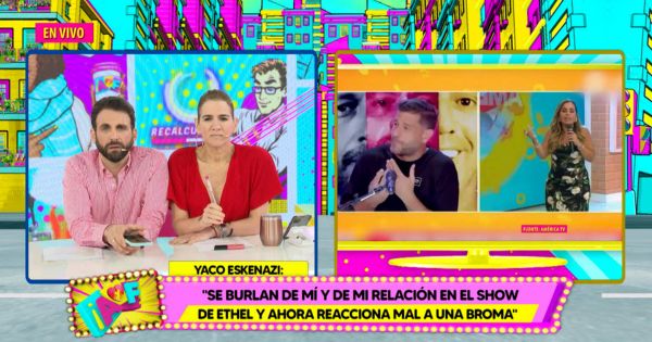 Yaco Eskenazi defiende a Natalie Vértiz de Ethel Pozo: "No voy a dejar nunca que hablen de mi esposa"