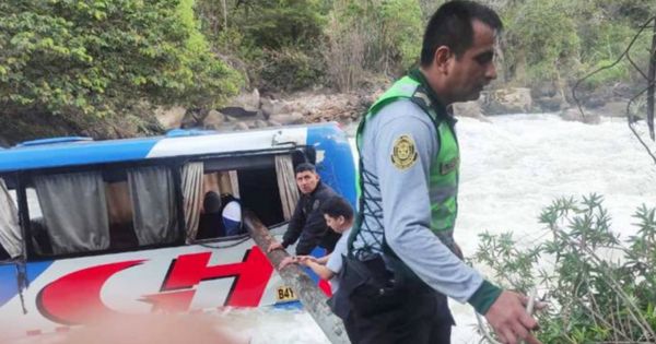 Portada: Amazonas: hallan policía que desapareció hace cinco días en el río Utcubamba