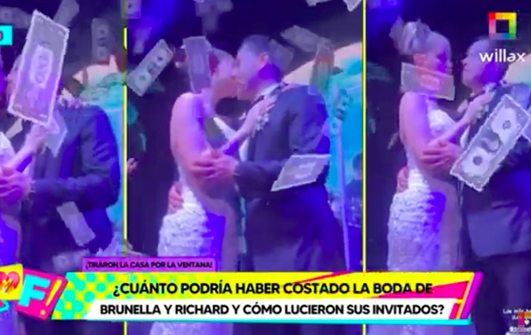 ¿Cuánto pudo haber costado la boda entre Brunella Horna y Richard Acuña?