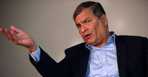 Portada: Rafael Correa sobre crisis en Ecuador: "El crimen organizado se combate no con más balas"