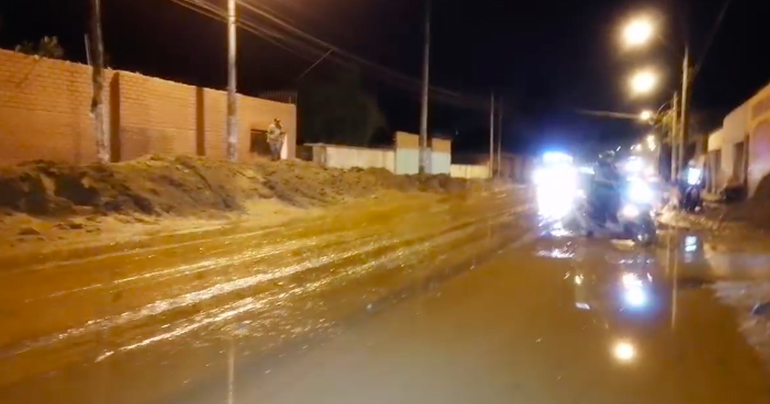 Portada: Carretera Central: se restablece tránsito vehicular tras huaico en Chaclacayo