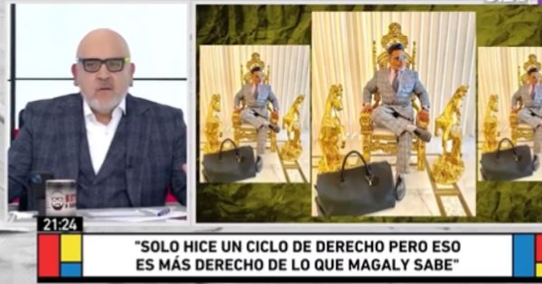 Portada: Beto Ortiz a Magaly Medina: "Quizás en su corazoncito, ella le tiene simpatía al 'cetáceo', porque así le decía a 'Chibolín'”