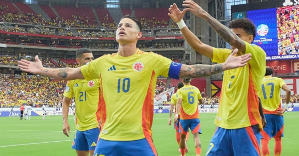 Colombia semifinalista de la Copa América 2024: goleó por 5-0 a Panamá en cuartos de final