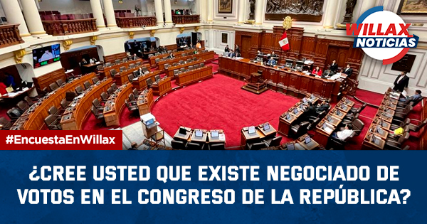 ¿Cree usted que existe negociado de votos en el Congreso de la República? | RESPONDE AQUÍ