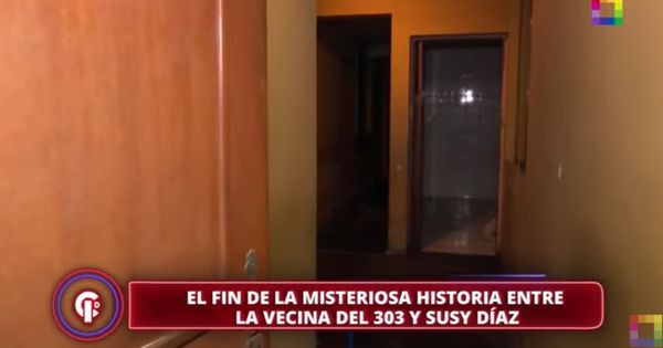 Susy Díaz: tras varios años, exvedette recuperó departamento que alquilaba a la 'Vecina del 303'