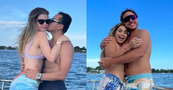 Portada: Ethel Pozo y Brunella Horna se lucen muy unidas celebrando en Miami con sus esposos