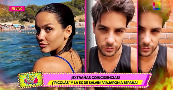 Portada: Andrés Wiese y Alessa Esparza viajaron a España tras 'fogosos' besos en discoteca