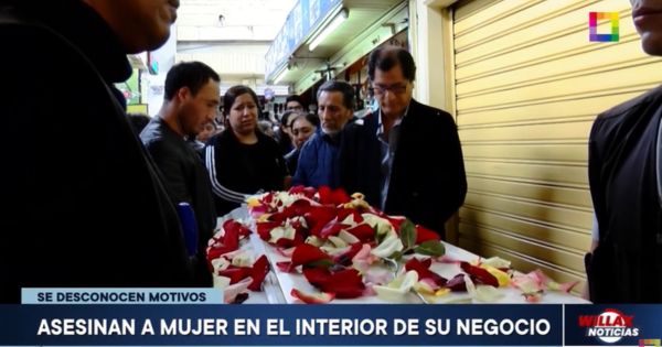 Portada: Callao: asesinan a mujer en el interior de su negocio