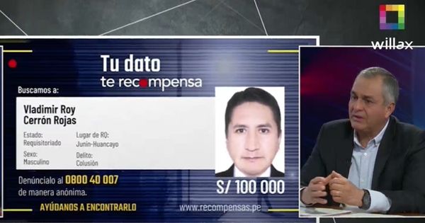 Vicente Romero revela que Vladimir Cerrón está en el Perú: "Es cuestión de días para ubicarlo"