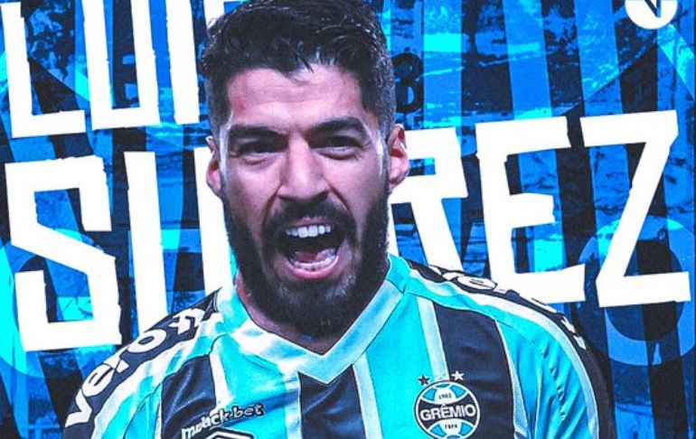 ¡Oficial! Gremio anunció la contratación de Luis Suárez [VIDEO]