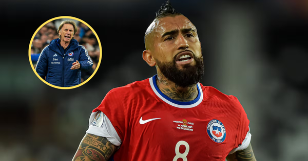 Portada: Arturo Vidal explota contra Ricardo Gareca durante derrota ante Argentina: “Este hue***"