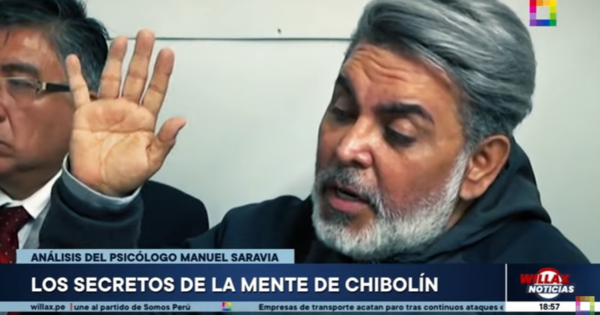 Portada: Andrés Hurtado: 'Chibolín' ha dado frases de megalómanas durante control de identidad, dice psicólogo