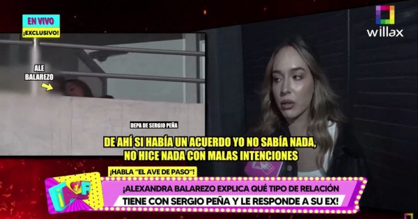 Alexandra Balarezo tras jugar con hija de Valery Revello y Sergio Peña: "Fue sin malas intenciones"