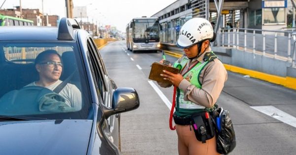 ATU: en lo que va del año, más de 800 conductores fueron sancionados por invadir vía del Metropolitano