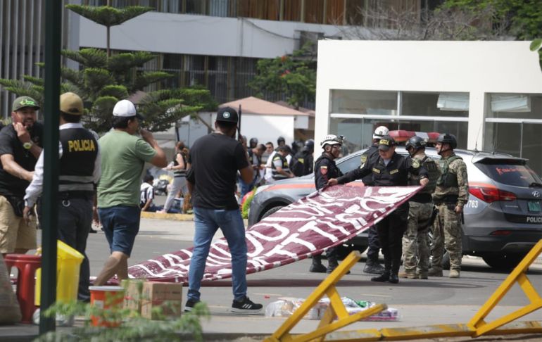 Portada: Universidad San Marcos respalda a la Policía y asegura que actuó de oficio tras intervención