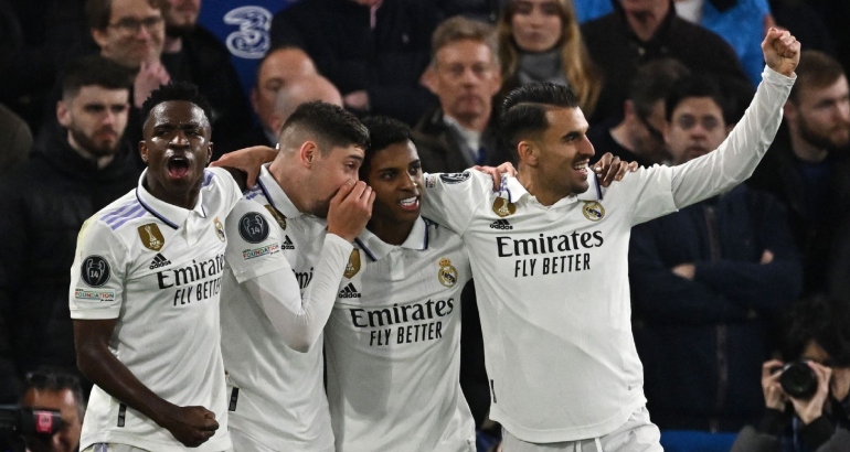 ¡Con calidad y jerarquía! Real Madrid derrotó 2-0 a Chelsea y clasificó a las semifinales de la Champions League