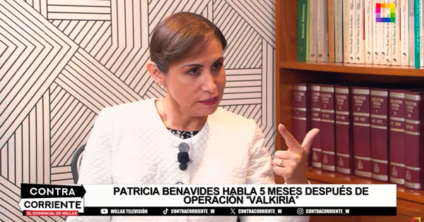 Portada: Patricia Benavides reveló que Rafael Vela pidió, por medio de otra persona, la coordinación de EFICOOP