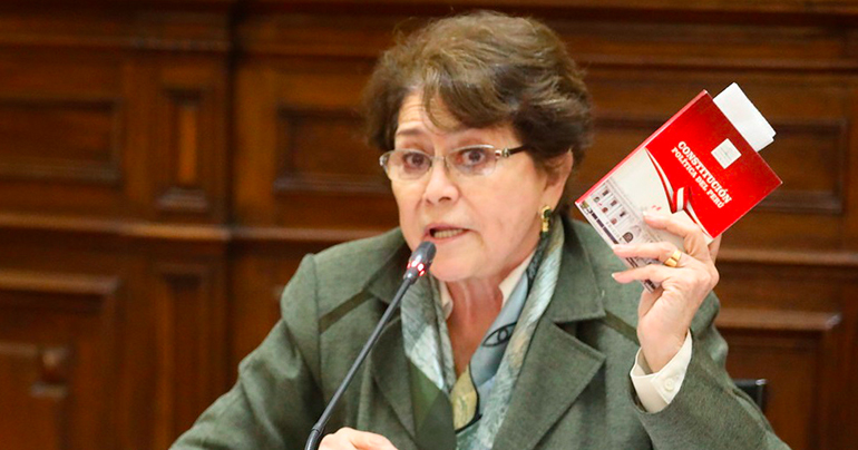Gladys Echaíz rechaza bono de S/9,900: "No se tiene que actuar conforme a lo que exigen algunos sindicatos"
