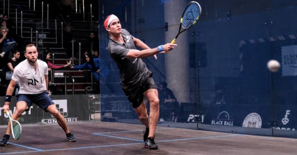 ¡Va en busca de la gloria! Diego Elías clasificó a la final del QTerminals Qatar Classic de squash