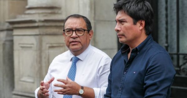 Portada: Premier Alberto Otárola anuncia reuniones con los alcaldes para ver el tema de inseguridad ciudadana