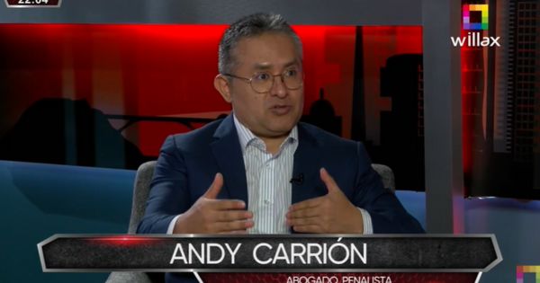 Andy Carrión sobre Alberto Fujimori: "El indulto no aplica para el caso Pativilca"