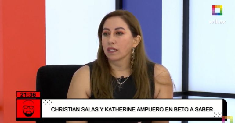 Katherine Ampuero: "Pedro Castillo no va a regresar a ser presidente de la República"