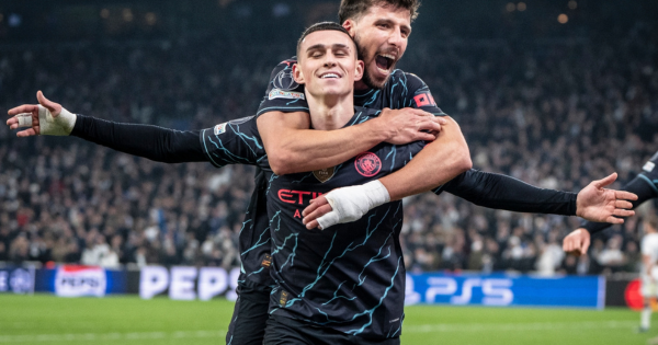 Portada: ¡Golazo! Phil Foden puso la paridad en el marcador ante el Real Madrid