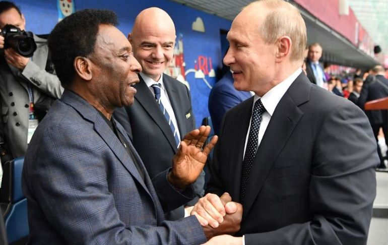 Vladímir Putín y el conmovedor mensaje dedicado a Pelé tras su fallecimiento