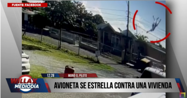 Portada: Puerto Rico: piloto muere tras estrellar avioneta contra una vivienda [VIDEO]