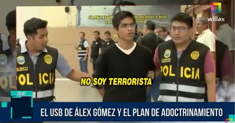 El USB de Álex Gómez y el plan de adoctrinamiento