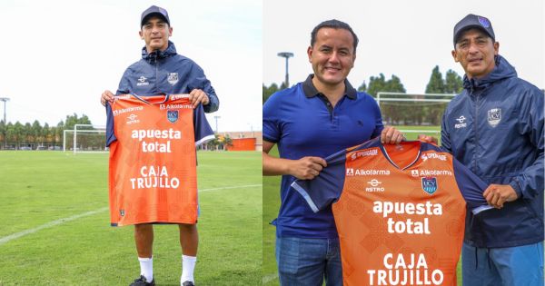 Portada: Guillermo Salas fue oficializado como nuevo técnico de la Universidad César Vallejo