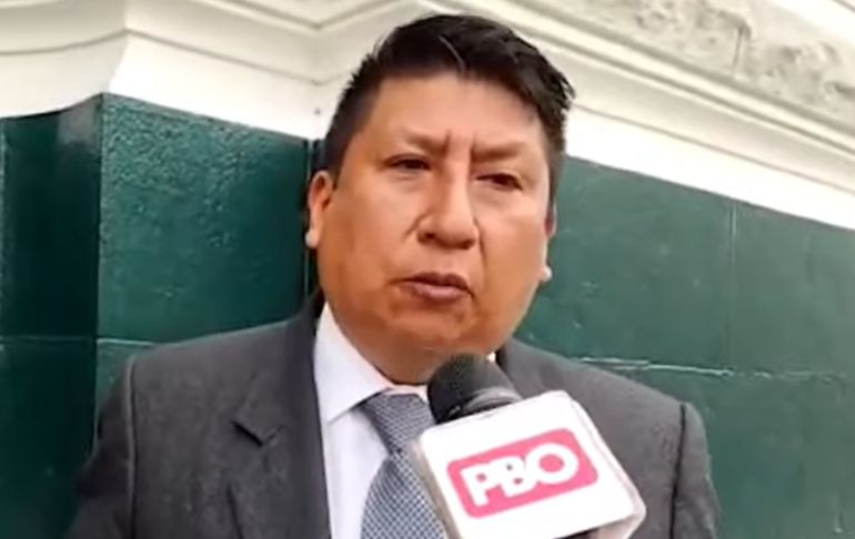 Waldemar Cerrón:  "Yo voté en contra del autogolpe, no de Castillo"