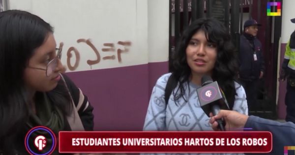 Estudiantes universitarios están en la mira de los delincuentes: son víctimas de robos y asaltos