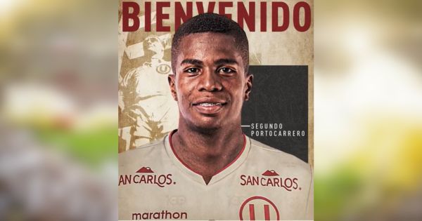 ¡Se pone la camiseta crema! Ecuatoriano Sebastián Portocarrero es nuevo jugador de Universitario