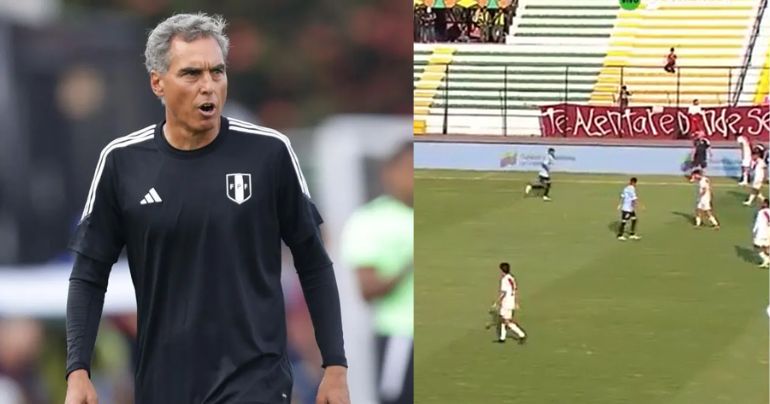 'Chemo' del Solar insultó a un futbolista de la 'Bicolor' en pleno duelo de Perú vs. Uruguay sub-23