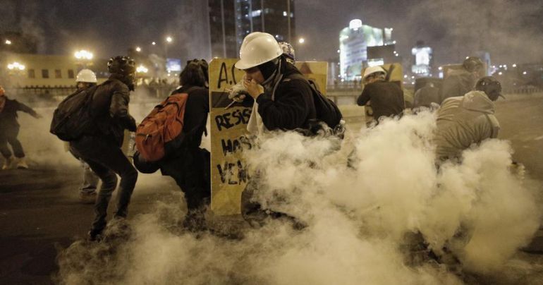 Protestas en Lima: se registran 15 personas detenidas en las manifestaciones en el centro de la ciudad