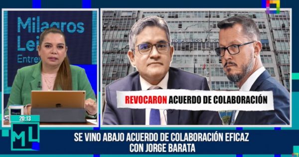 Milagros Leiva arremete contra José Domingo Pérez: "Es un fiscal ineficiente e incompetente"