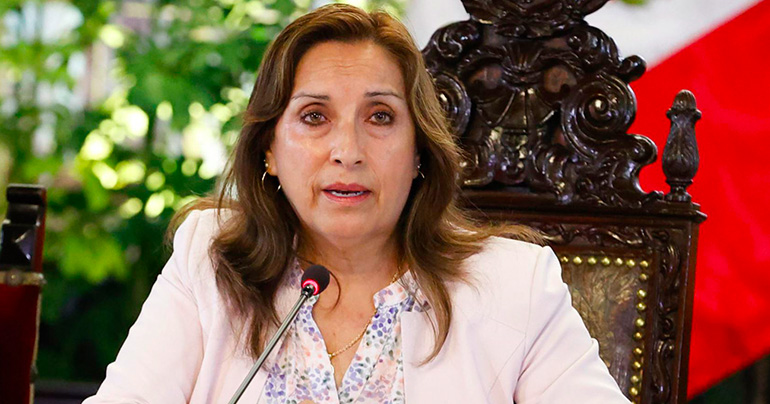 Dina Boluarte: "Presentaremos inmediatamente el proyecto para que los peruanos elijan a sus autoridades en el 2023"