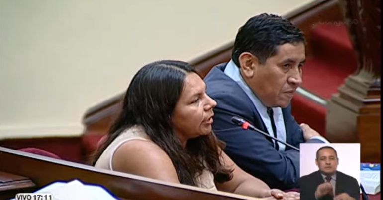Portada: Hermanas del golpista Pedro Castillo guardaron silencio en la Comisión de Defensa