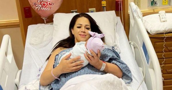 Melissa Klug publica la primera foto con su bebé: "Pedacito de mi vida"