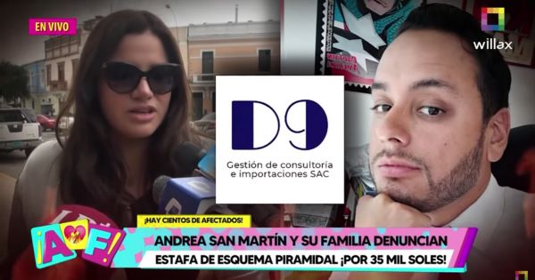 Hermana de Andrea San Martín es víctima de estafa piramidal y pierde S/35 mil: ¿cómo es el fraude?