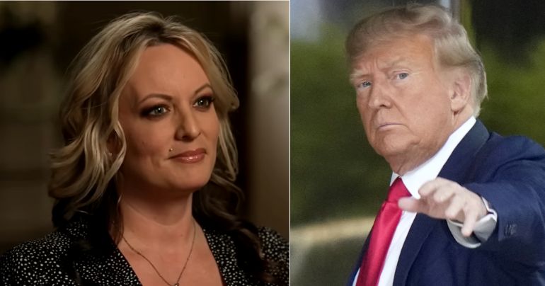 Portada: Stormy Daniels habló tras la acusación contra Donald Trump: "El rey ha sido destronado, ya no es intocable"