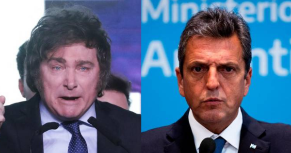 Javier Milei arremete contra Sergio Massa: "Él es el rey de la casta, la cual se conforma por políticos ladrones"