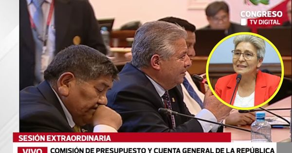 Ministro de Defensa se quiebra en el Congreso: Walter Astudillo lloró porque María Agüero le hizo recordar a su madre