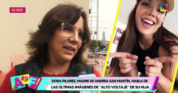 Madre de Andrea San Martín sobre escándalos de su hija: "No es una mala persona"