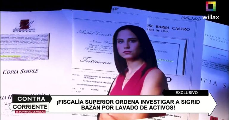 Sigrid Bazán: Fiscalía investiga a congresista izquierdista por lavado de activos