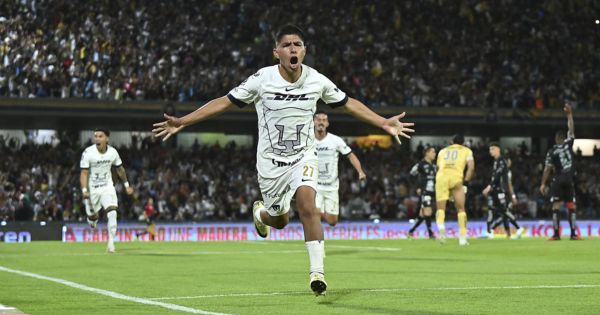 Piero Quispe convirtió su primer gol en México: Pumas UNAM venció 1-0 a León