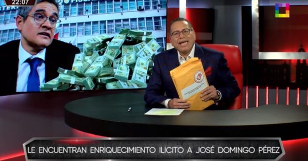 José Domingo Pérez, fiscal de Lava Jato, es investigado por la Fiscalía por enriquecimiento ilícito