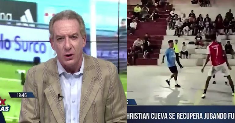 Eddie Fleischman sobre pichanga que jugó Cueva: "Ratifica su irresponsabilidad profesional"